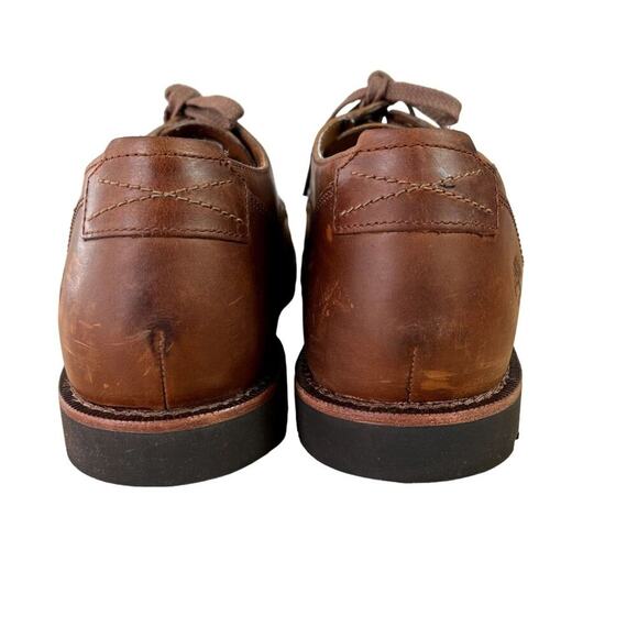 Timberland Shoes Oxford Mens 9.5 US Brown Kendrick Leather Lace Up A1NDI A3119 - Picture 4 of 11